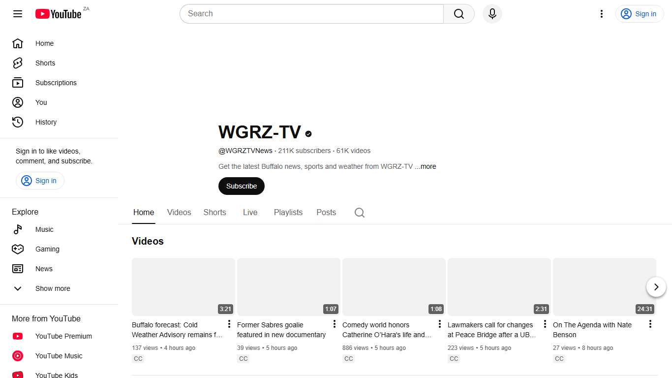 WGRZ-TV - YouTube